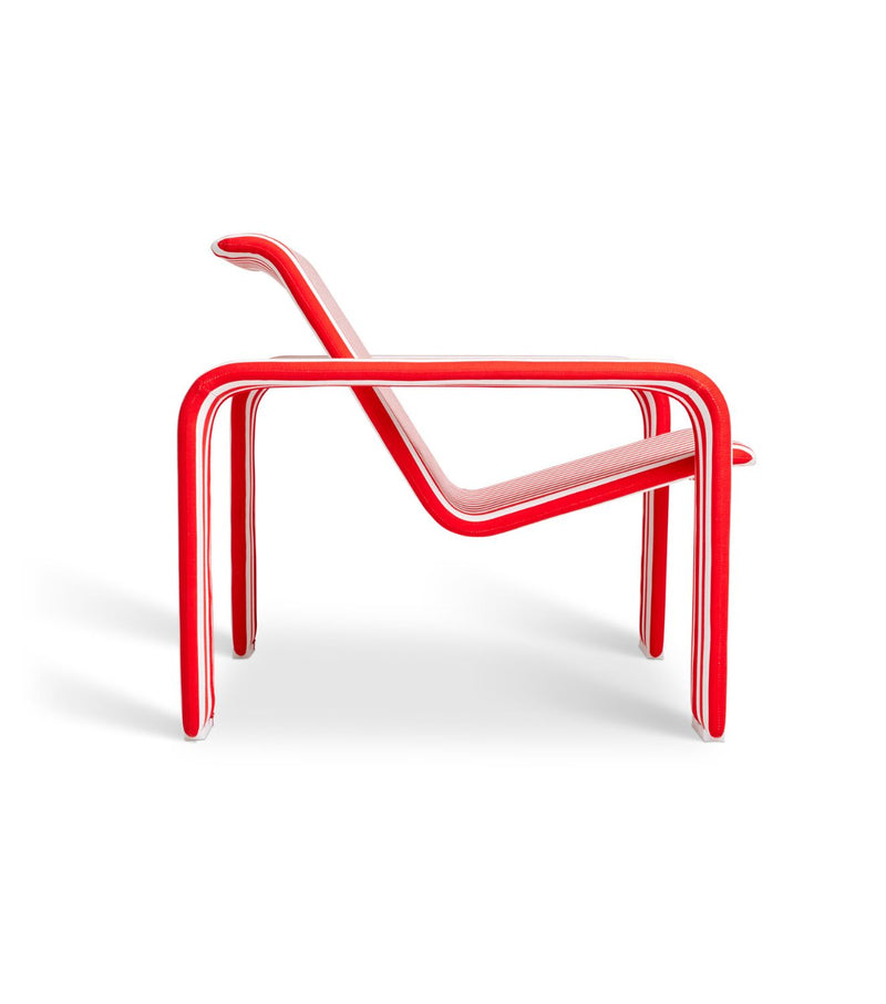 Armchair 004 Red/White