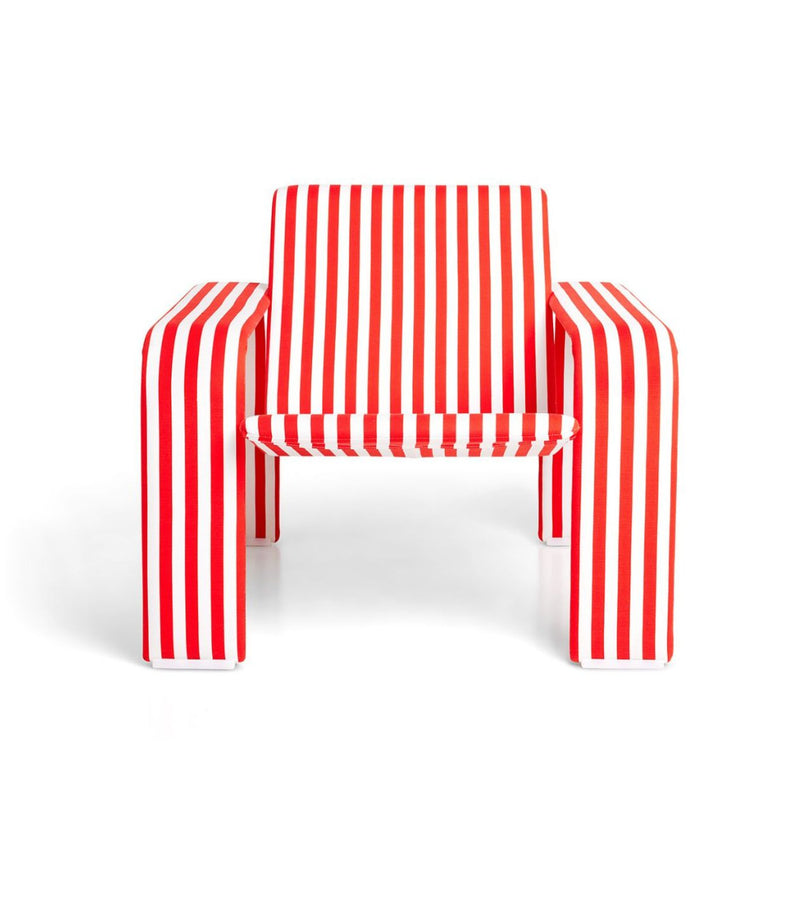 Armchair 004 Red/White