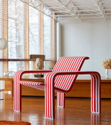 Armchair 004 Red/White