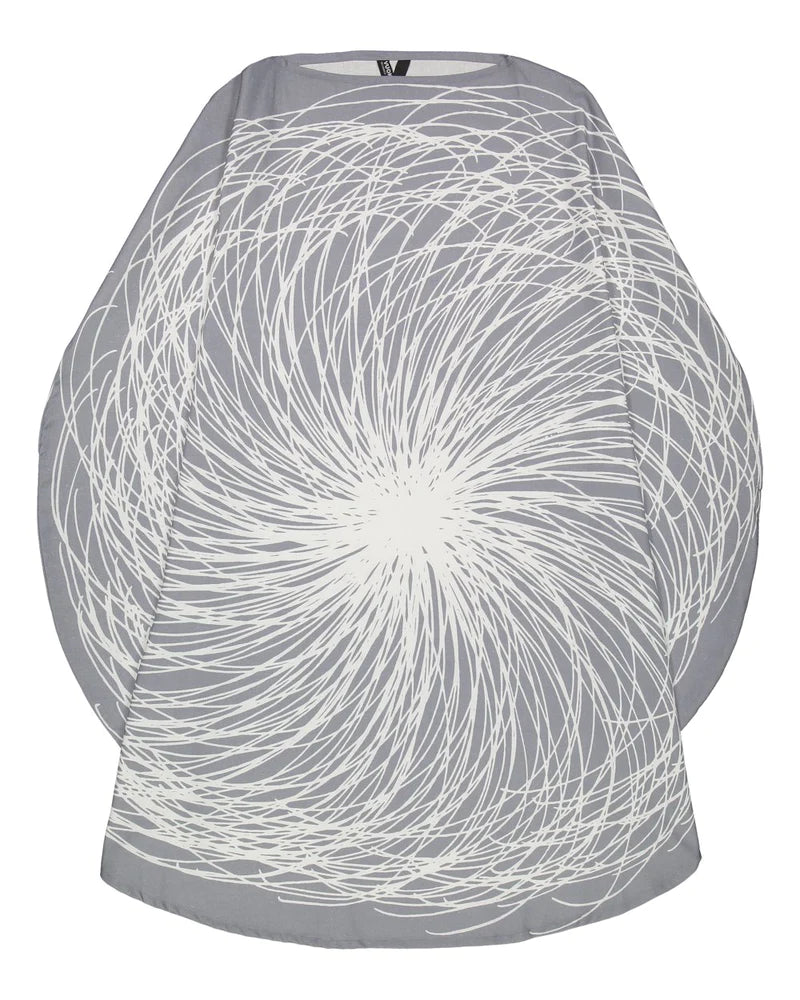 Myllynkivi Pyörre Harmaa-valkoinen