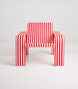 Armchair 004 Red/White